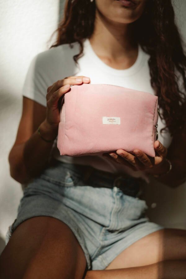 Trousse maquillage pinky