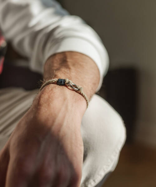 - imageBracelet marin beige